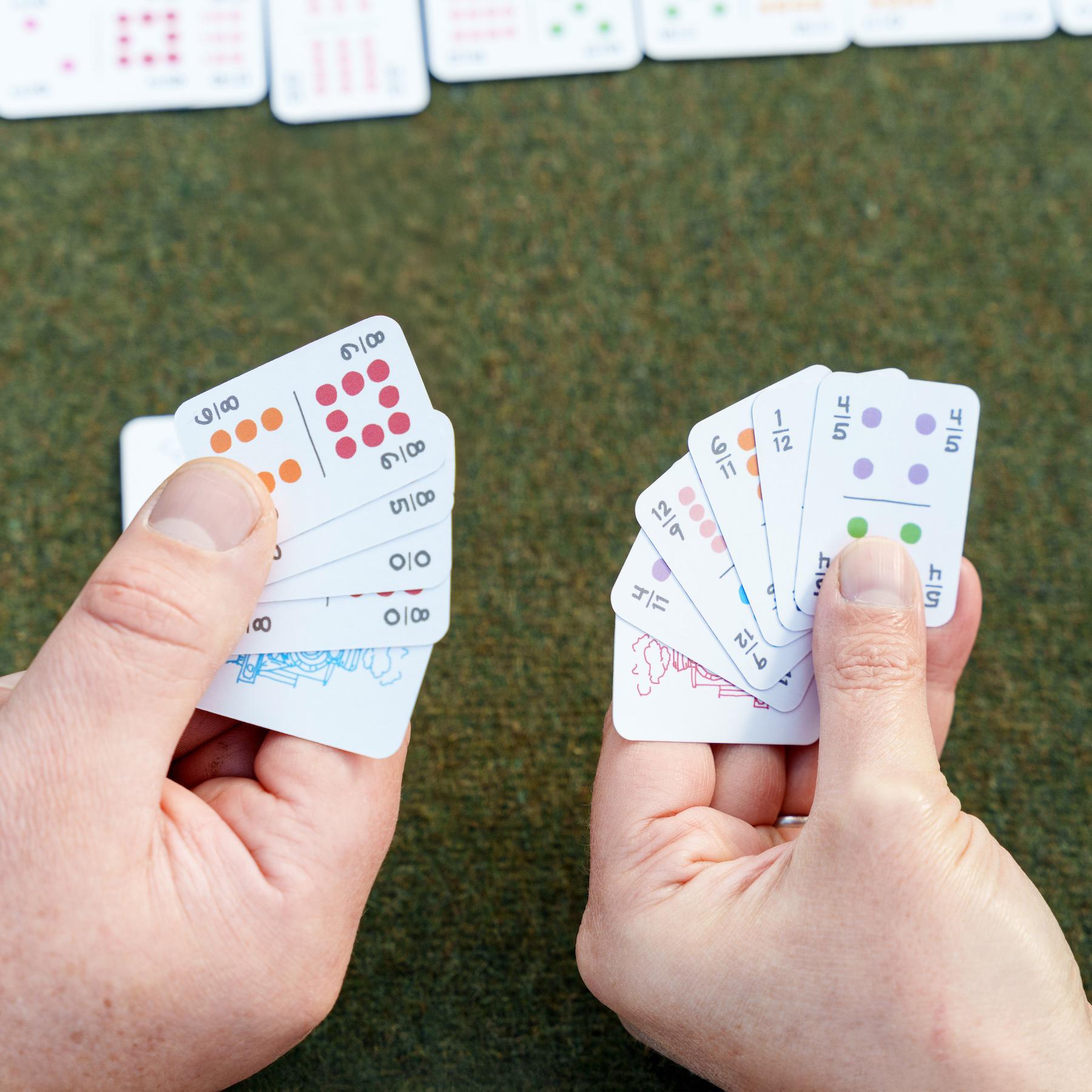 Double 12 Travel Domino Playing Cards - Mexican Train