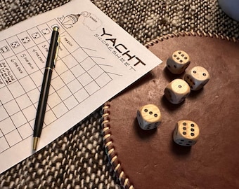 Juego de dados Travel Yacht (Yatzy)