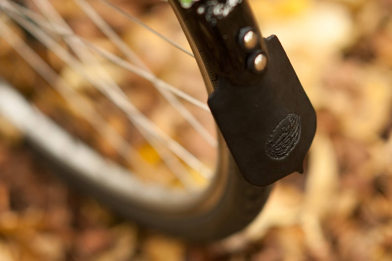 Leather Mud Flaps for Bicycle Fenders Etsy