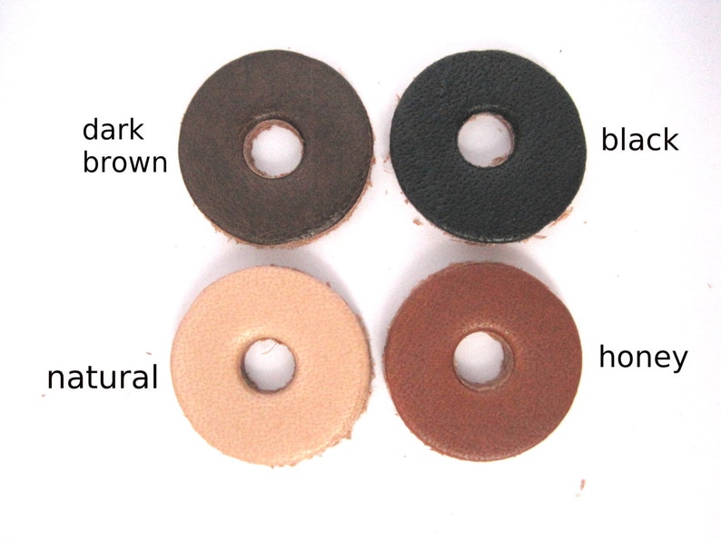 Leather Washers Etsy