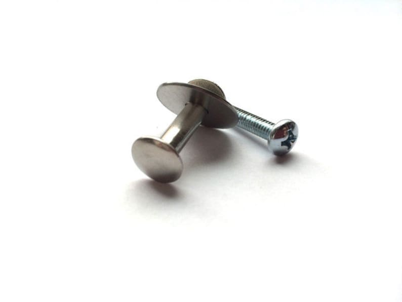 Drawer Pull Hardware Kit Extra Parts for Leather Drawer Pulls image 1