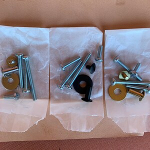 Drawer Pull Hardware Kit Extra Parts for Leather Drawer Pulls image 3