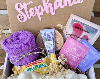 Thank you gift self care box for women hygge gift box thinking of you care package best friend gift box birthday gift gift for Mom