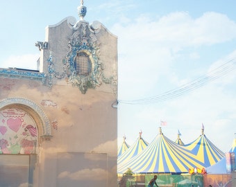 Landschaftsfotografie / / Boardwalk Fotografie / / Brooklyn Sommer / / Coney Island / / Moderne Home Art - "Die Sommer lassen wir zurück"