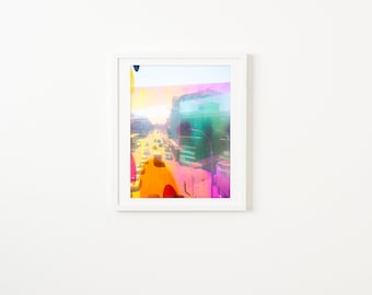 Colorful NYC Street Photography // Large Scale Wall Art Prints // New York City Street Photography // New York Commute