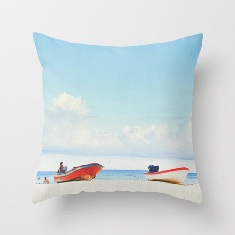 beach themed pillows