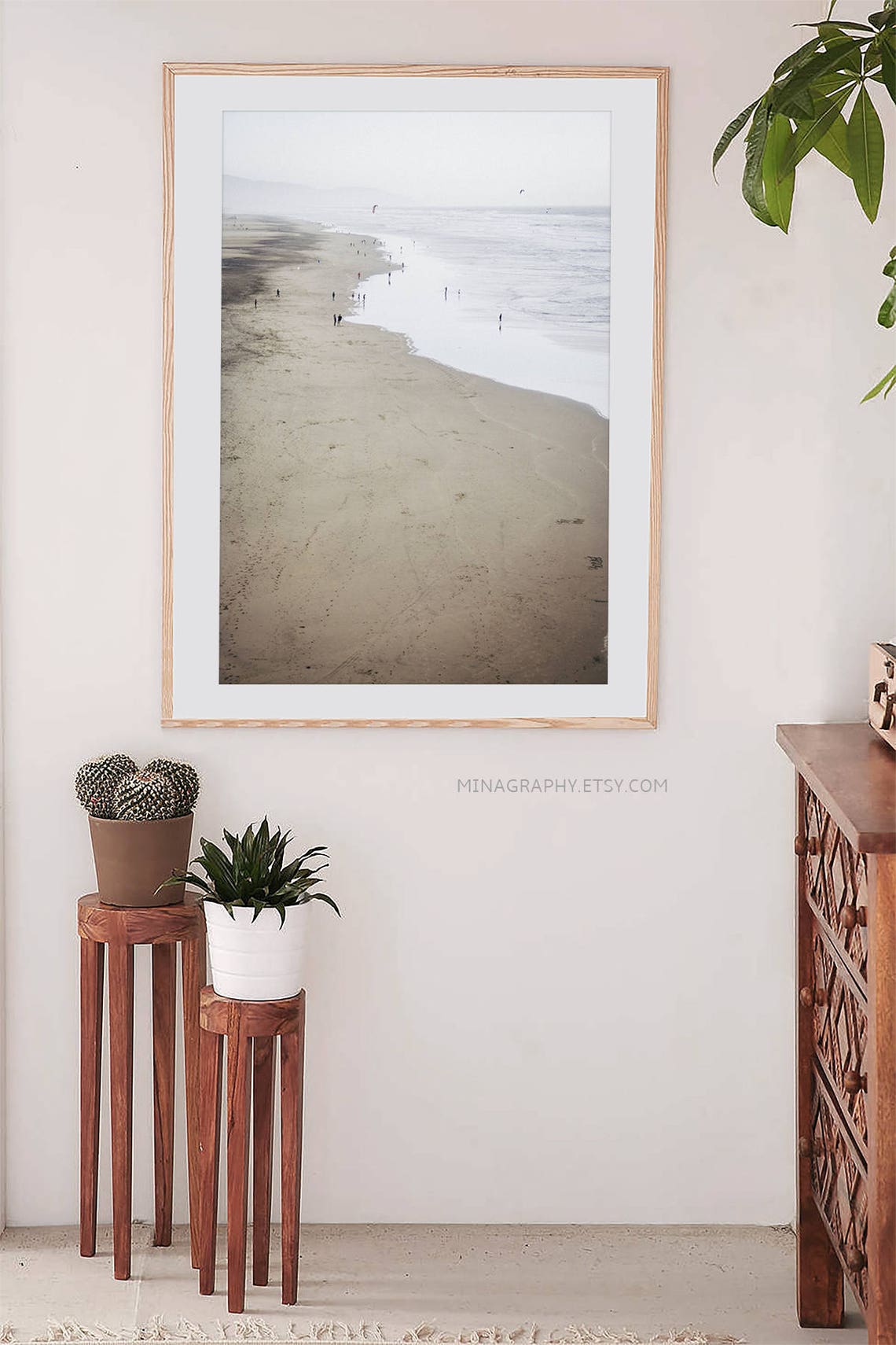 Extra Large Beach Art Print // Landscape Photography // San - Etsy