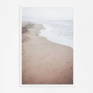 Ocean Beach San Francisco // Large Beach Photography // Ocean Photography // Living Room Art // Sand Natural Color // Ocean Beach SF image 1