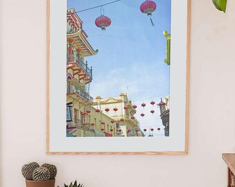 San Francico Chinatown Lanterns Fine Art Print // Urban Photography // Chinatown Lanterns // Archival Original Fine Art Print