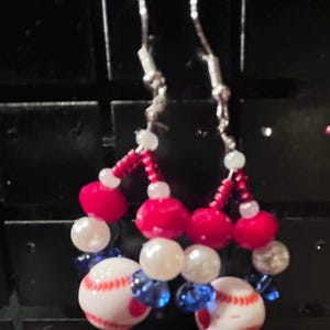 Oorbellen met Philadelphia Phillies-thema