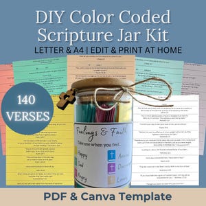 Schriftkarten Printable Set Christliche Gebetskarten Glaube Geschenk Jeden Anlass Gebet Journal Bibel Vers Karten Gebetsglas Verssammlung