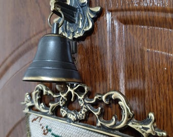 スゥエーデンヴィンテージ ベルプル金具 スウェーデン製 ハートの