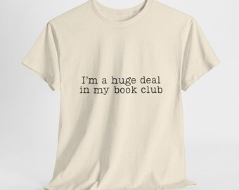 Camiseta "Leyenda del Club de Lectura": Regalo divertido para amantes de los libros, camiseta unisex de algodón, camiseta para amantes de la lectura, ropa para lectores de novelas, regalo para amantes de los libros.