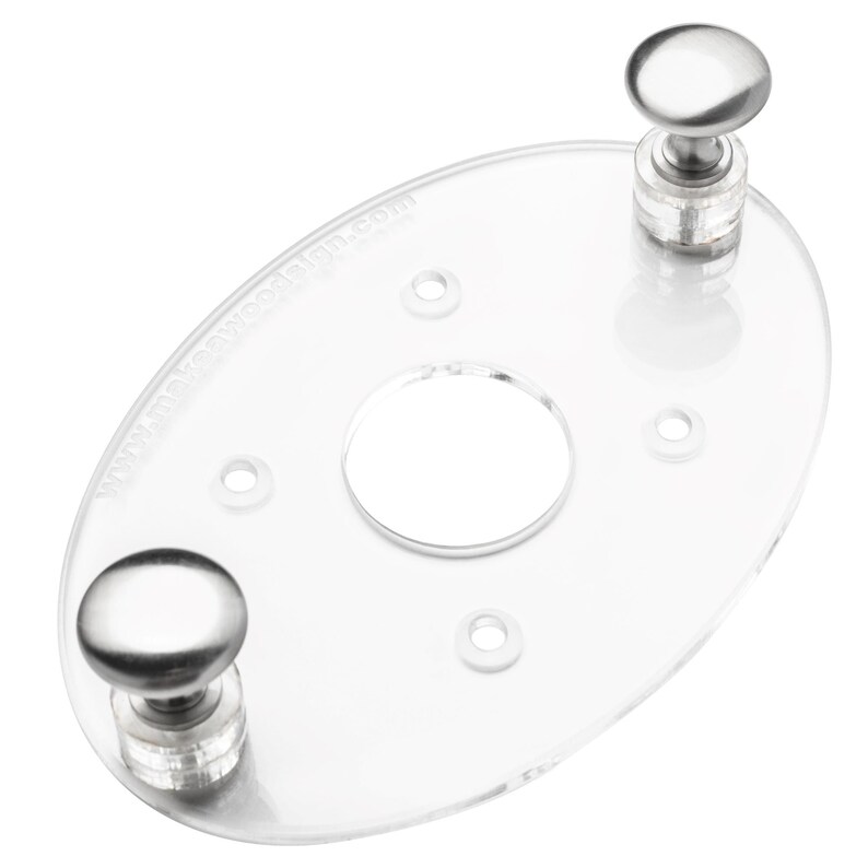 Harbor Freight Bauer 19121EB Palm Router Acrylic Base Plate Etsy