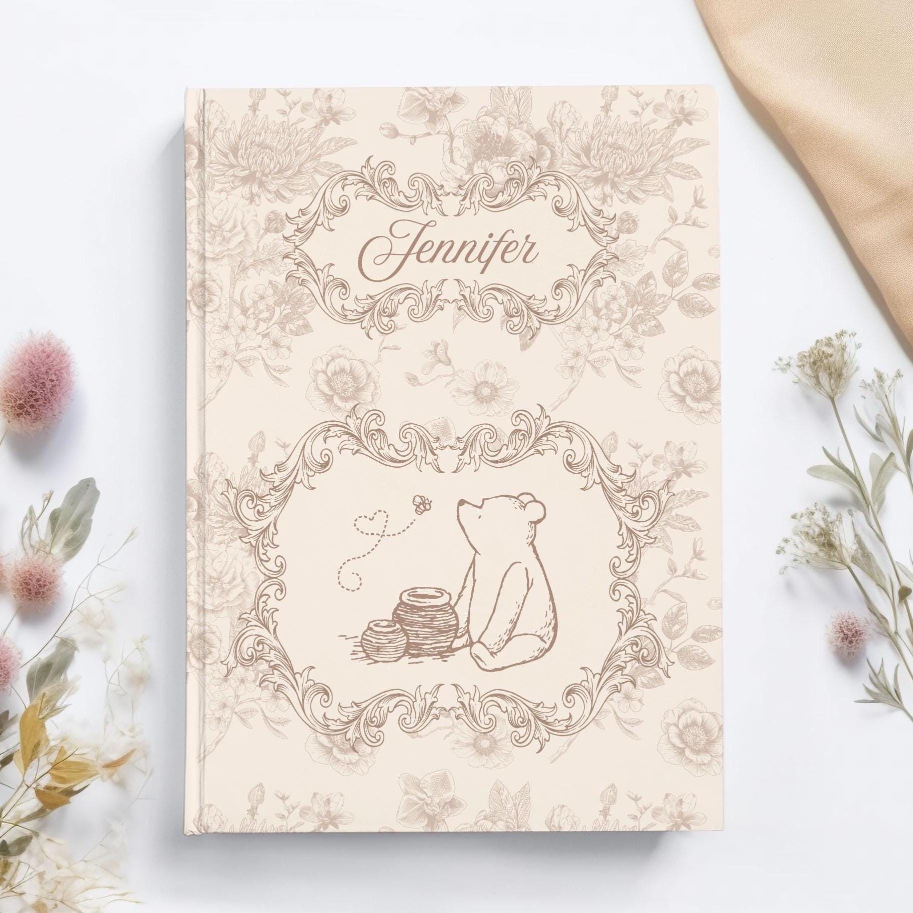 Classic　Pooh　スクラップブック　キット　紙もの　レア Classic Pooh Scrapbook 12x12 - Etsy