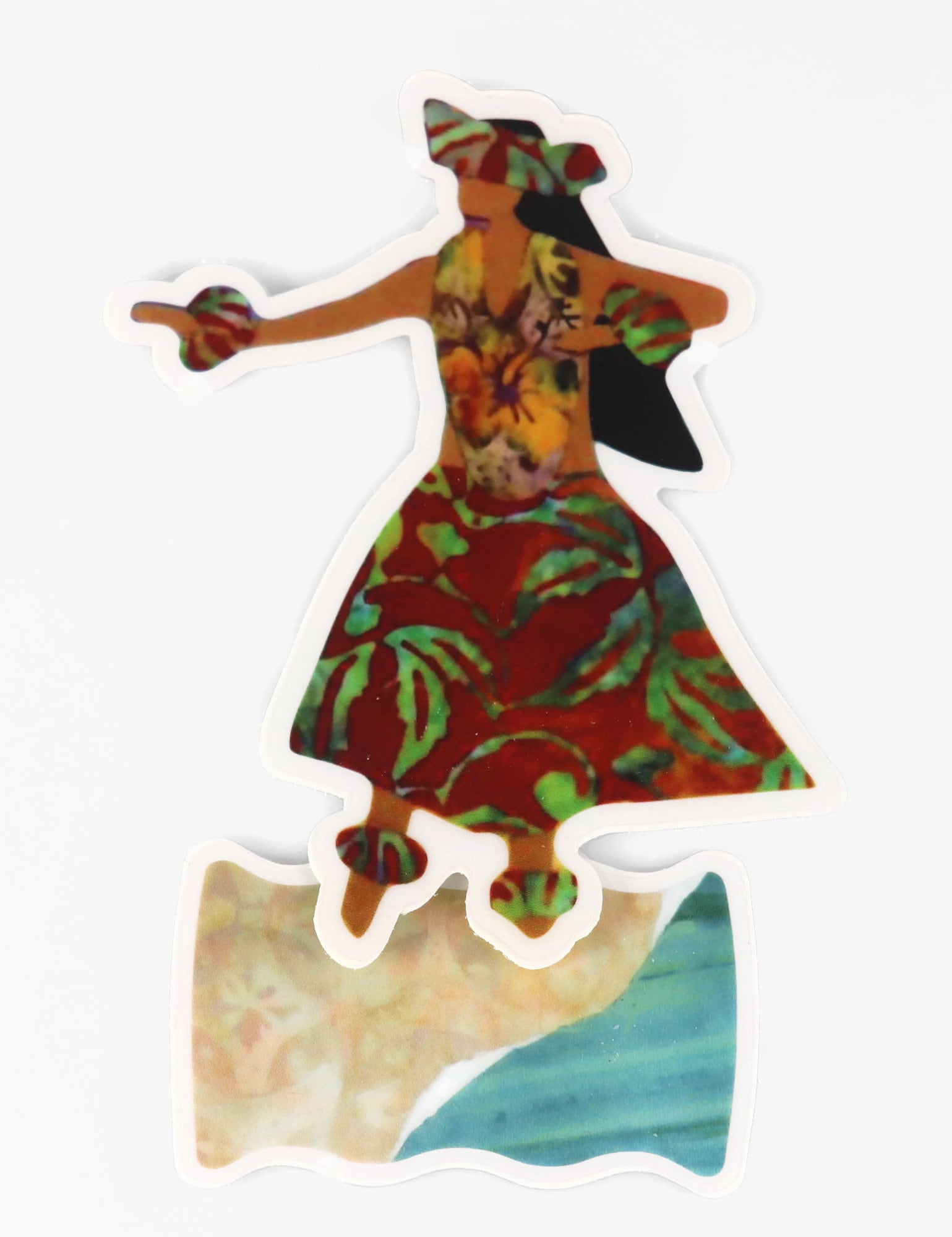 Hey, Hula Girl! A Tropical Water Bottle Tutorial