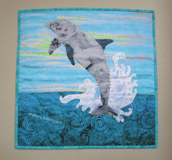 Art Quilt ターコイズ Turquoise アートキルト 感じとら ウォールデコ 