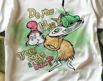 Do You Like Green Eggs And Ham Dr Seuss PNG, Reading Day PNG, Cat In The Hat Bundle, School Teacher Clipart, Read Across America PNG
