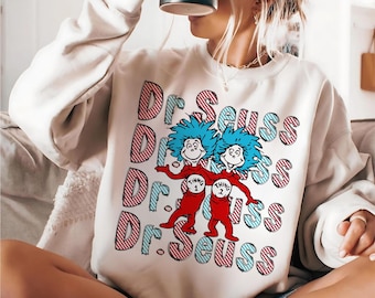 Dr. Suess png, Dr. Suess png, Dr. Suess-shirt, Cat In The Hat png, Teacher Svg, Read Across America png, Preschool Svg, School png