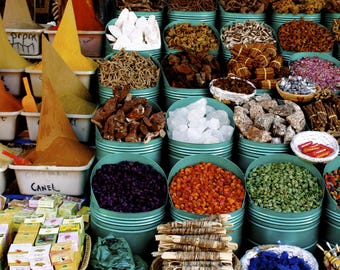 Vibrant Marrakech Spice Market