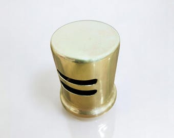 Brass Air Gap Cover for Kitchen Sink – Vintage Dishwasher Airgap in Solid Brass Finish