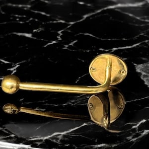 Porta carta igienica a parete in ottone grezzo, accessori per il bagno in ottone grezzo, set regalo SPA, accessori per il bagno, porta rotolo di carta igienica
