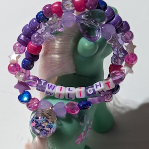 Twilight My Little Pony Kandy Bead Bracelet Set