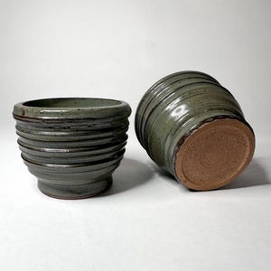 4 Pack Whiskey Glass Mens Handmade Ceramic Lowball Tumbler for Whiskey Bourbon Sake Cocktails Classy Gift for Men