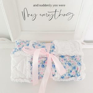 Newborn Floral Baby Girl Quilt