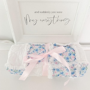 Floral Baby Girl Quilt