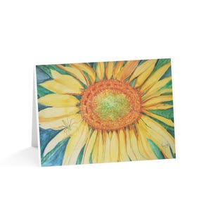Sonnenblume Sonnenschein Grußkarten