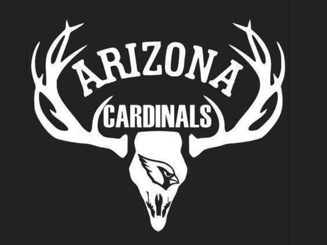 Arizona Cardinals Deer Hunter Truck Decal Etsy