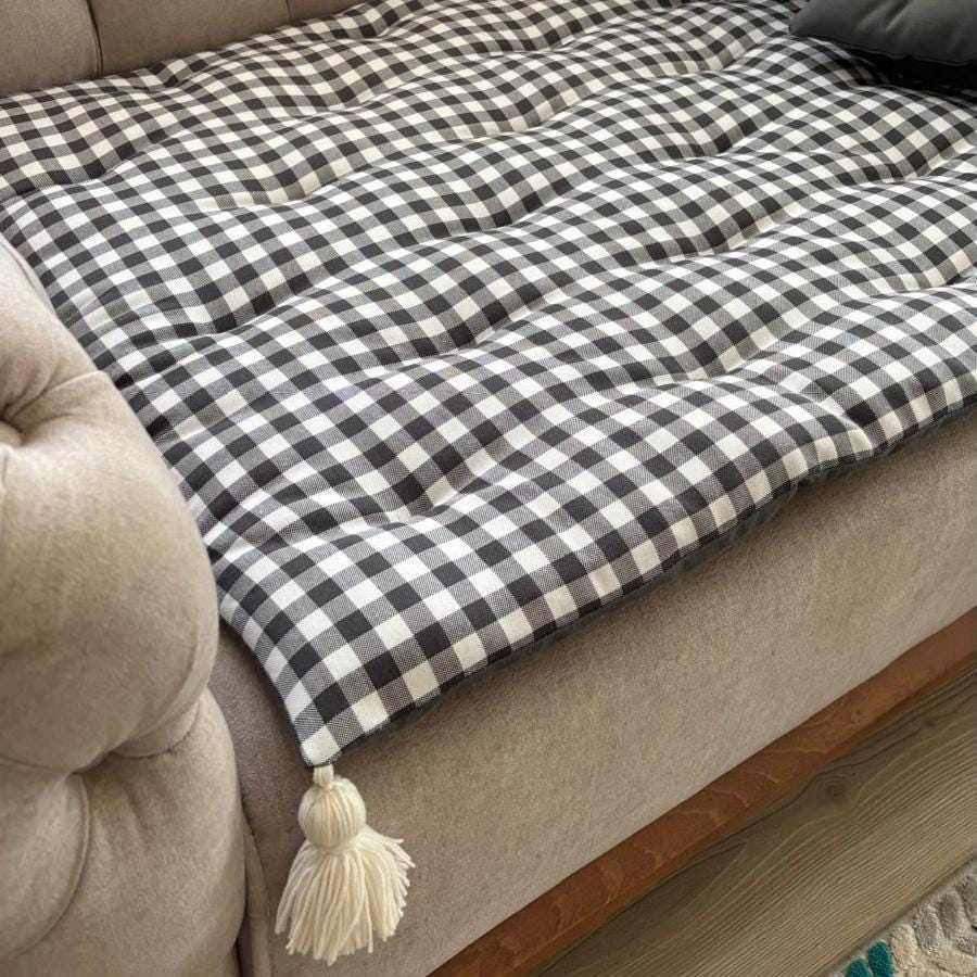 Animal Blocks Quilted Sofa Cover NCU0NXD1840 main image 0