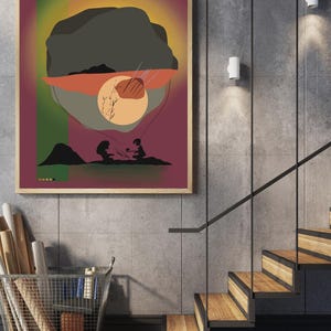 Banh Dua - Un ricordo d'infanzia in Vietnam / Arte di un artista di Montreal