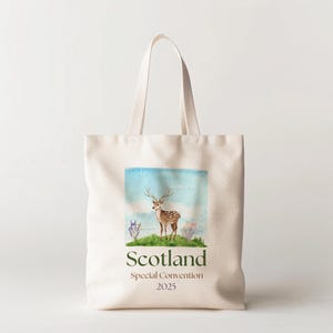 Grand cabas JW Convention spéciale 2025 - Culte pur - Cadeaux JW pour délégués - Sac cadeau Écosse - Sac fourre-tout Écosse - Jw Souvenir