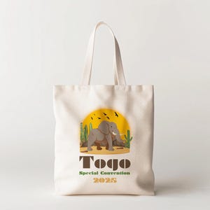 Grand fourre-tout JW Convention spéciale 2025 - Culte pur - Cadeaux JW pour délégués - Sac cadeau Togo - Sac fourre-tout Togo - Jw Souvenir