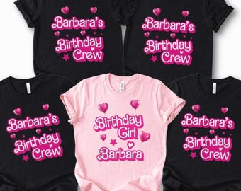 Birthday Girl Shirt: Pink 2026 Tee, Family Matching Outfit
