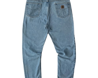 2000s Carhartt Blue Baggy Jeans