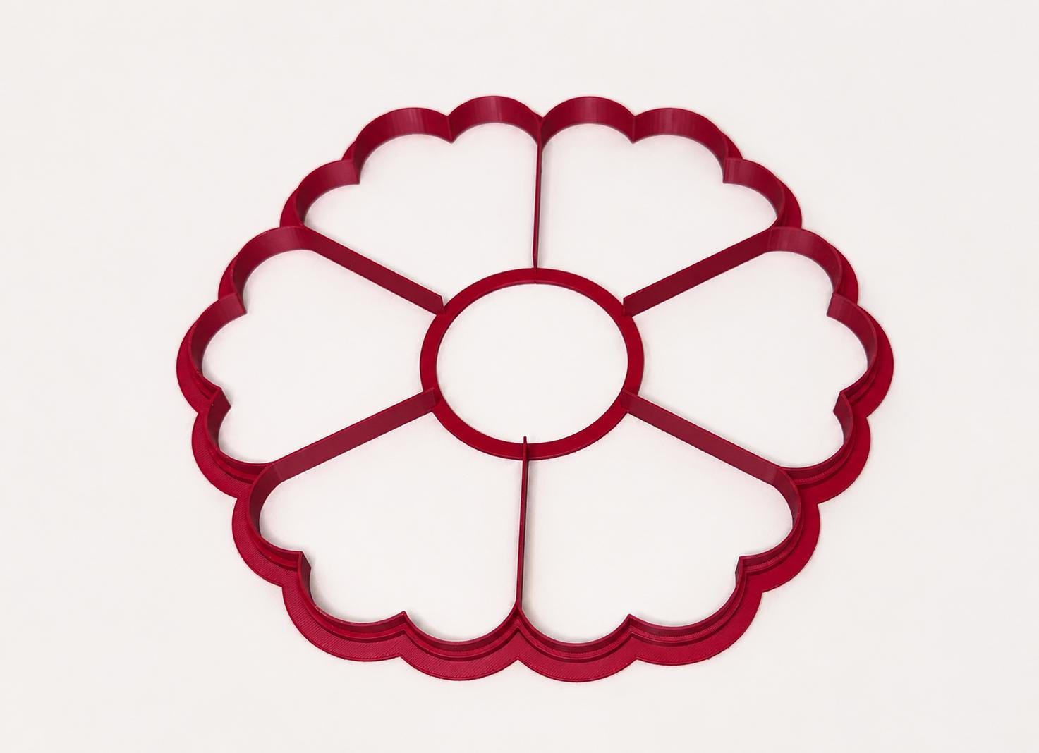 Flower Petal Bowl Pottery Project physical cutter image 3