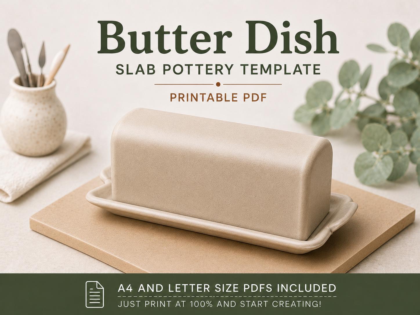 Butter Dish Pottery Project