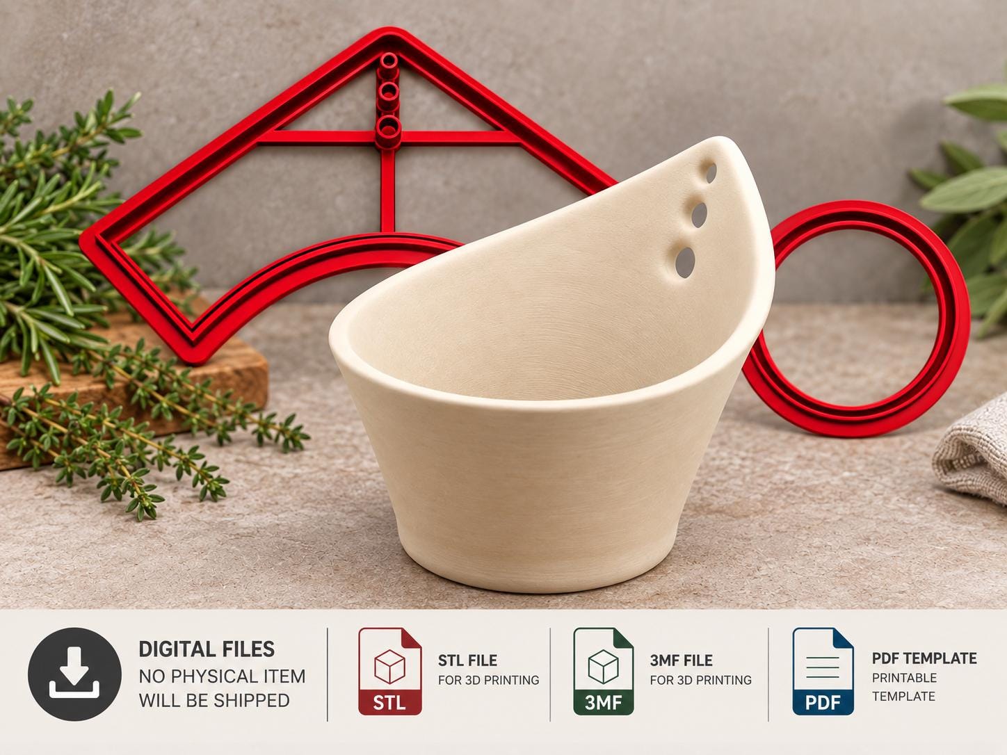 Herb Stripper Pottery Project