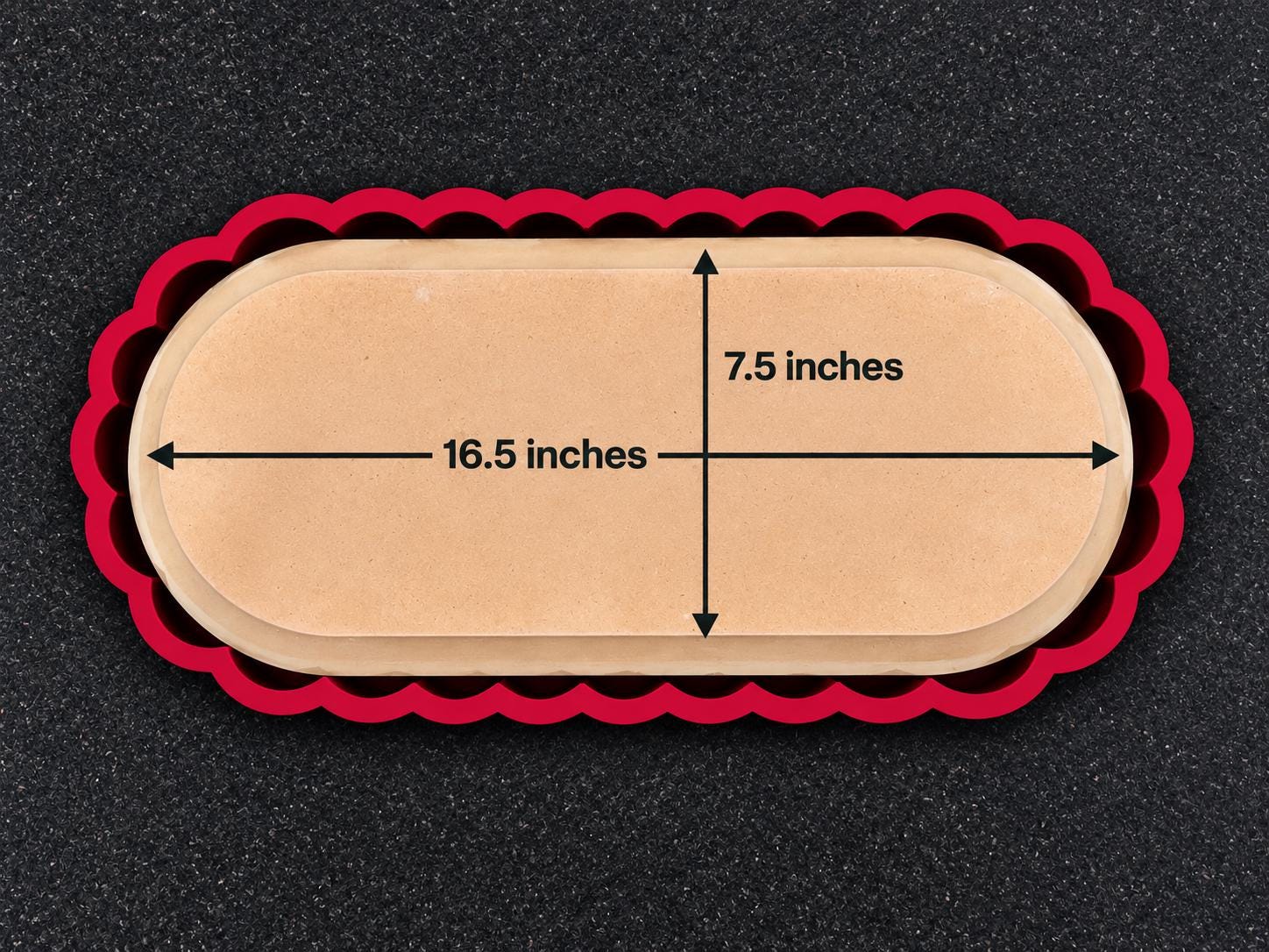 Scalloped Rim Cutter for GR Pottery Forms physical cutter image 7