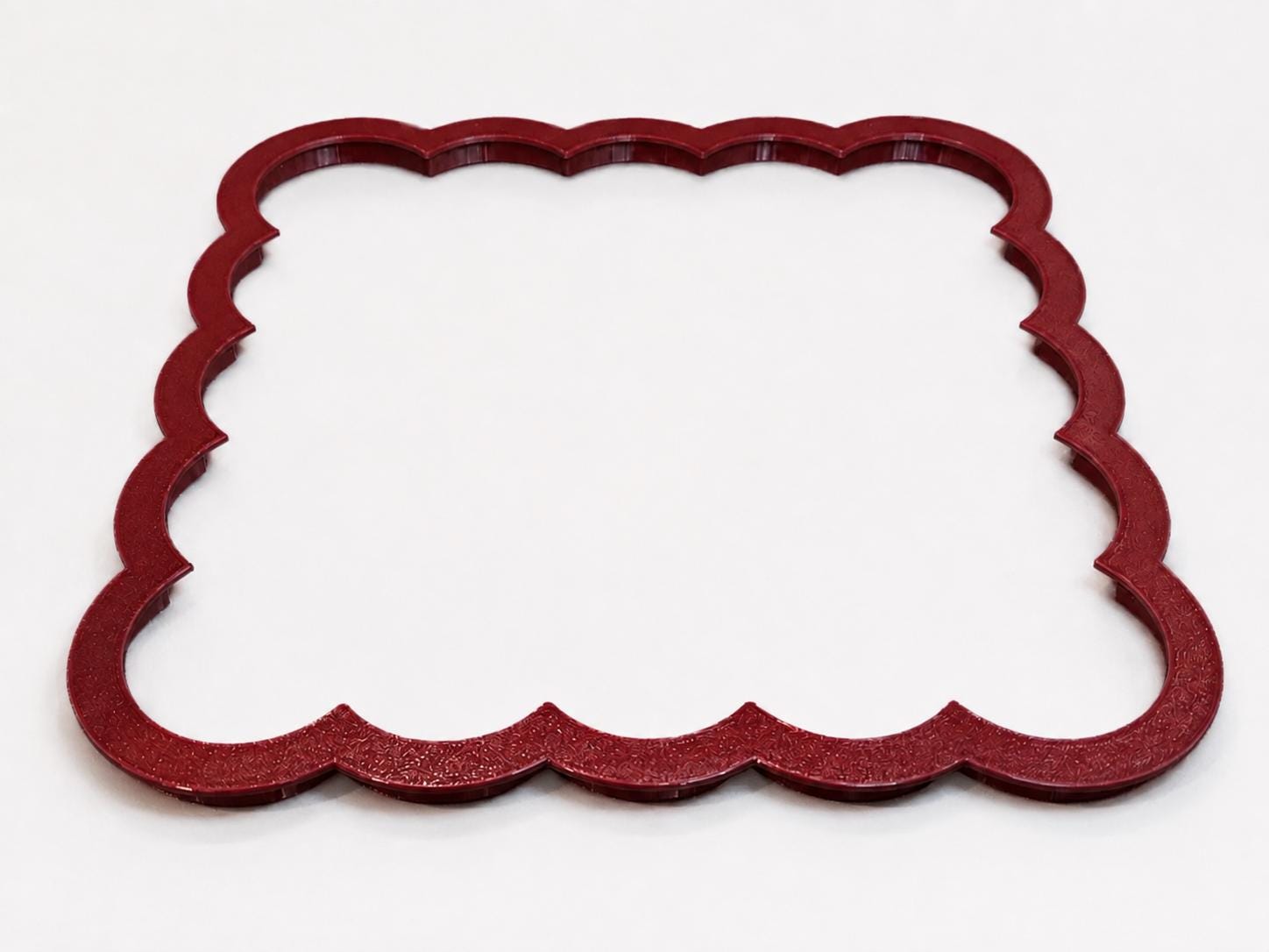Scalloped Square Clay Cutter physical cutter image 2