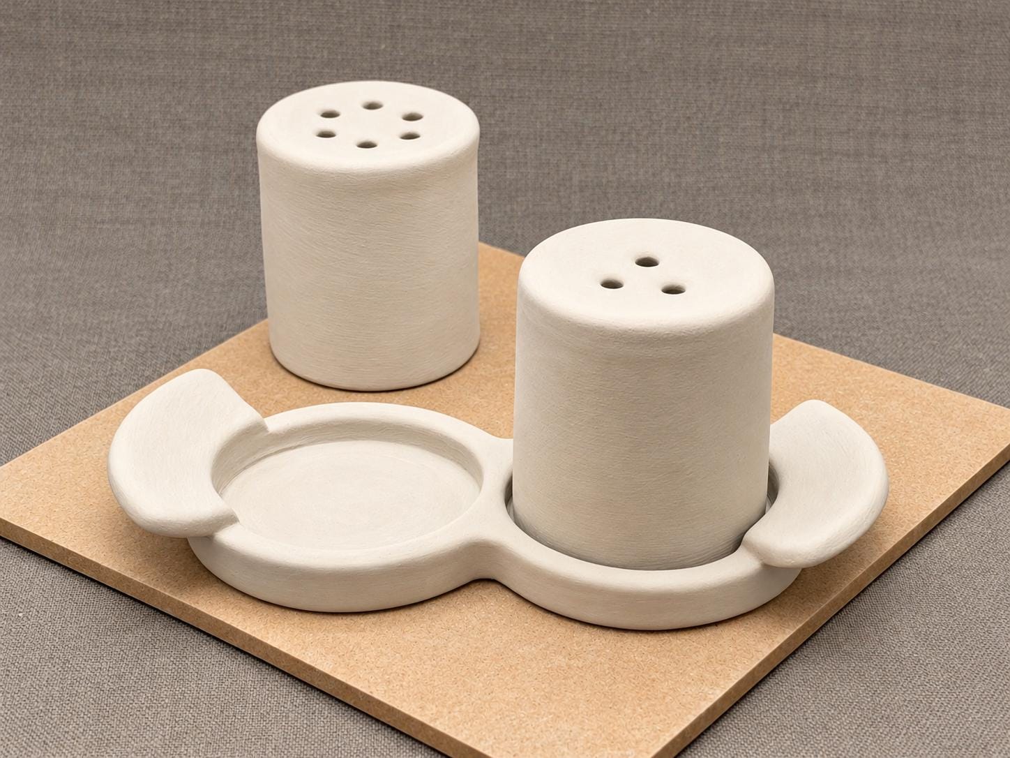 Salt and Pepper Shaker Pottery Project physical cutter image 5