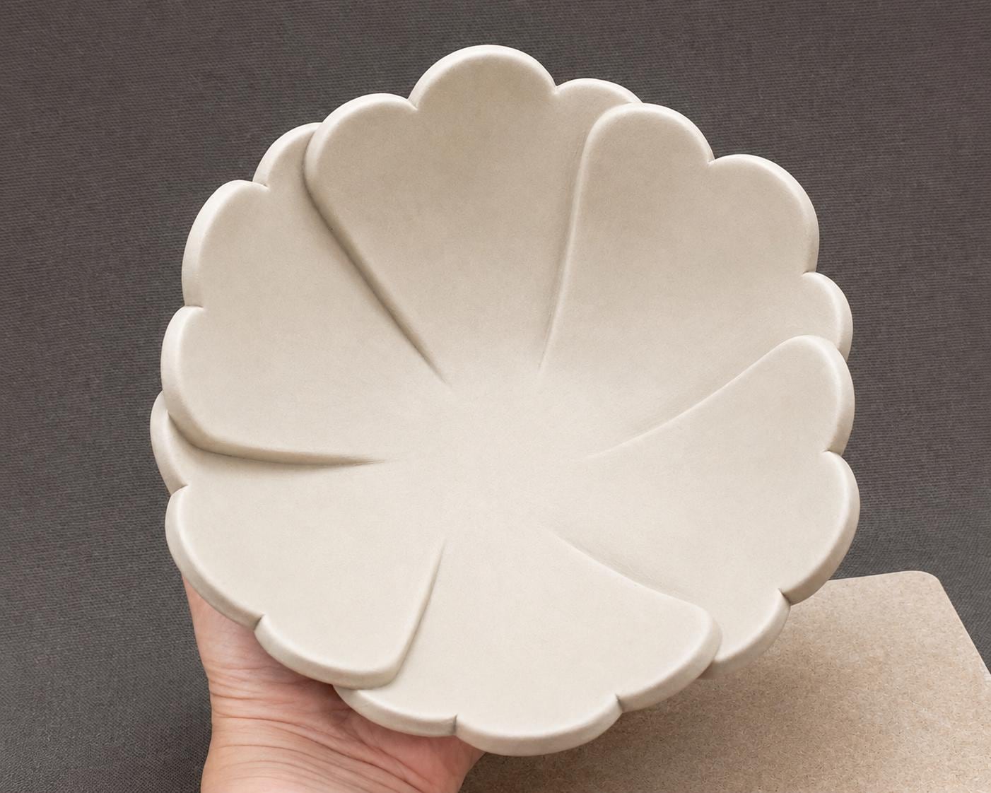 Flower Petal Bowl Pottery Project physical cutter image 4