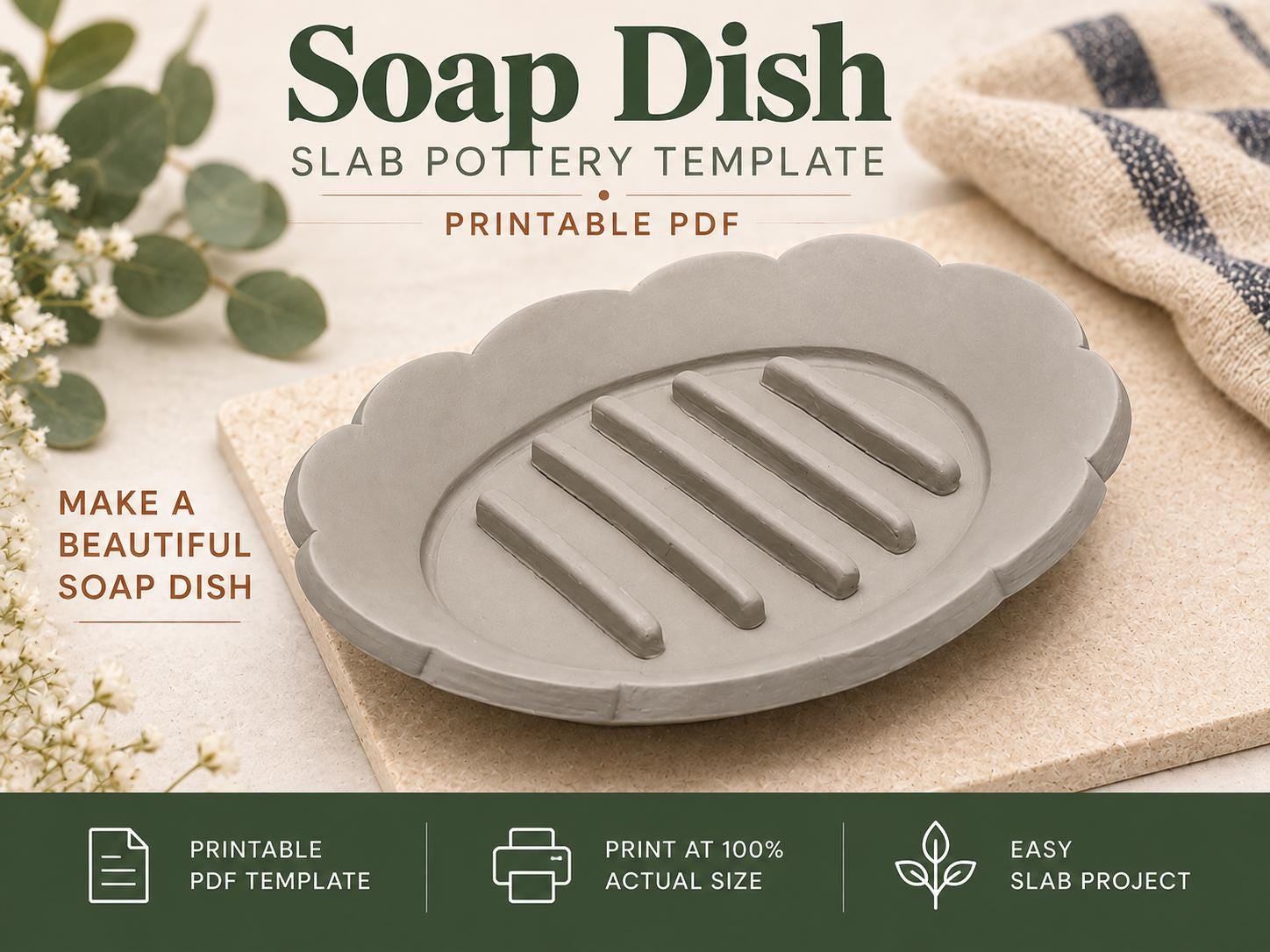 Soap Dish Pottery Project