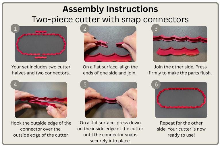 Scalloped Rim Cutter for GR Pottery Forms physical cutter image 4
