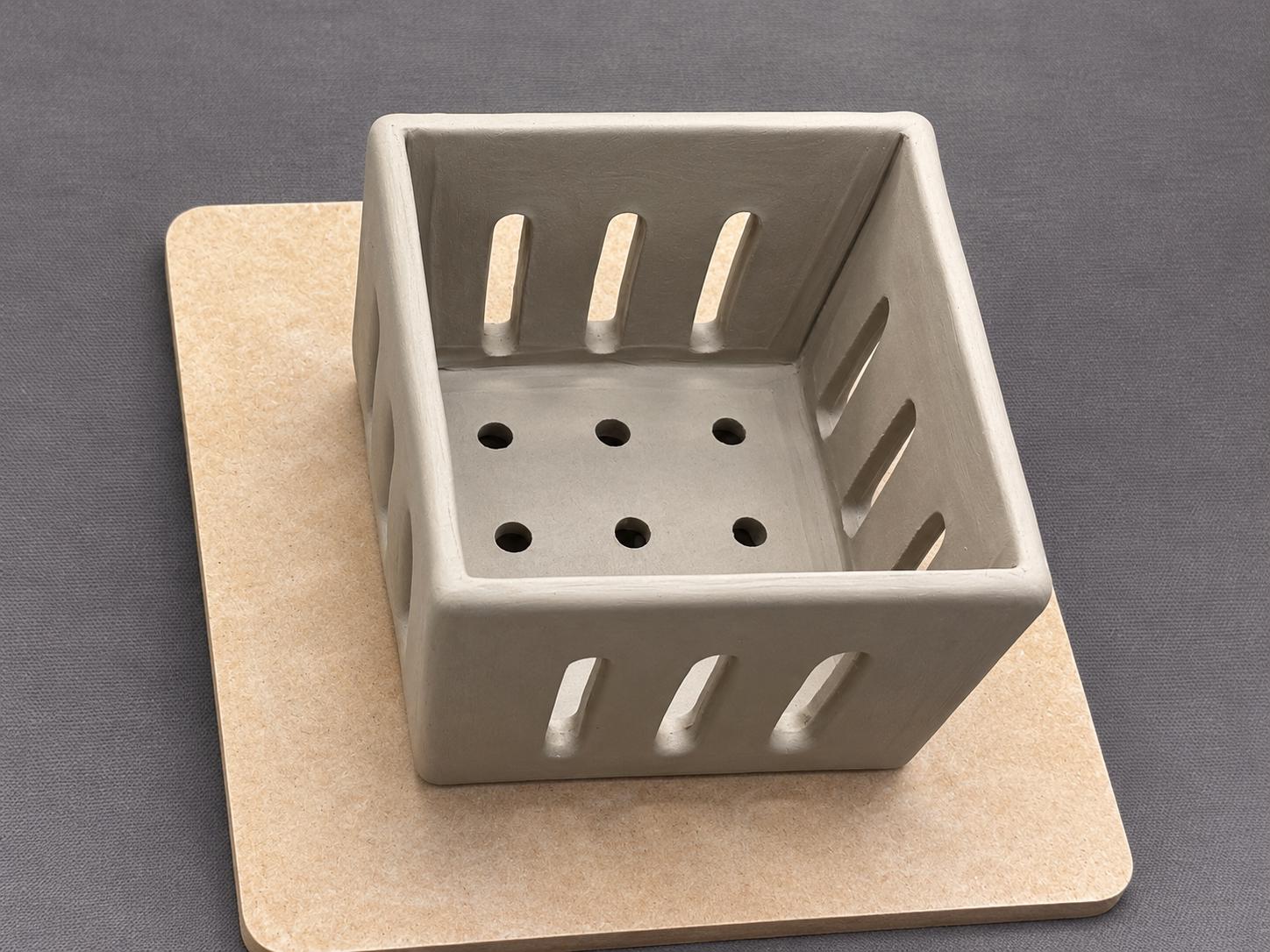 Berry Basket Pottery Project physical cutter image 5