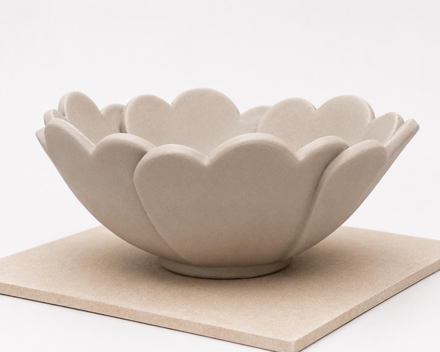 Flower Petal Bowl Pottery Project physical cutter image 6