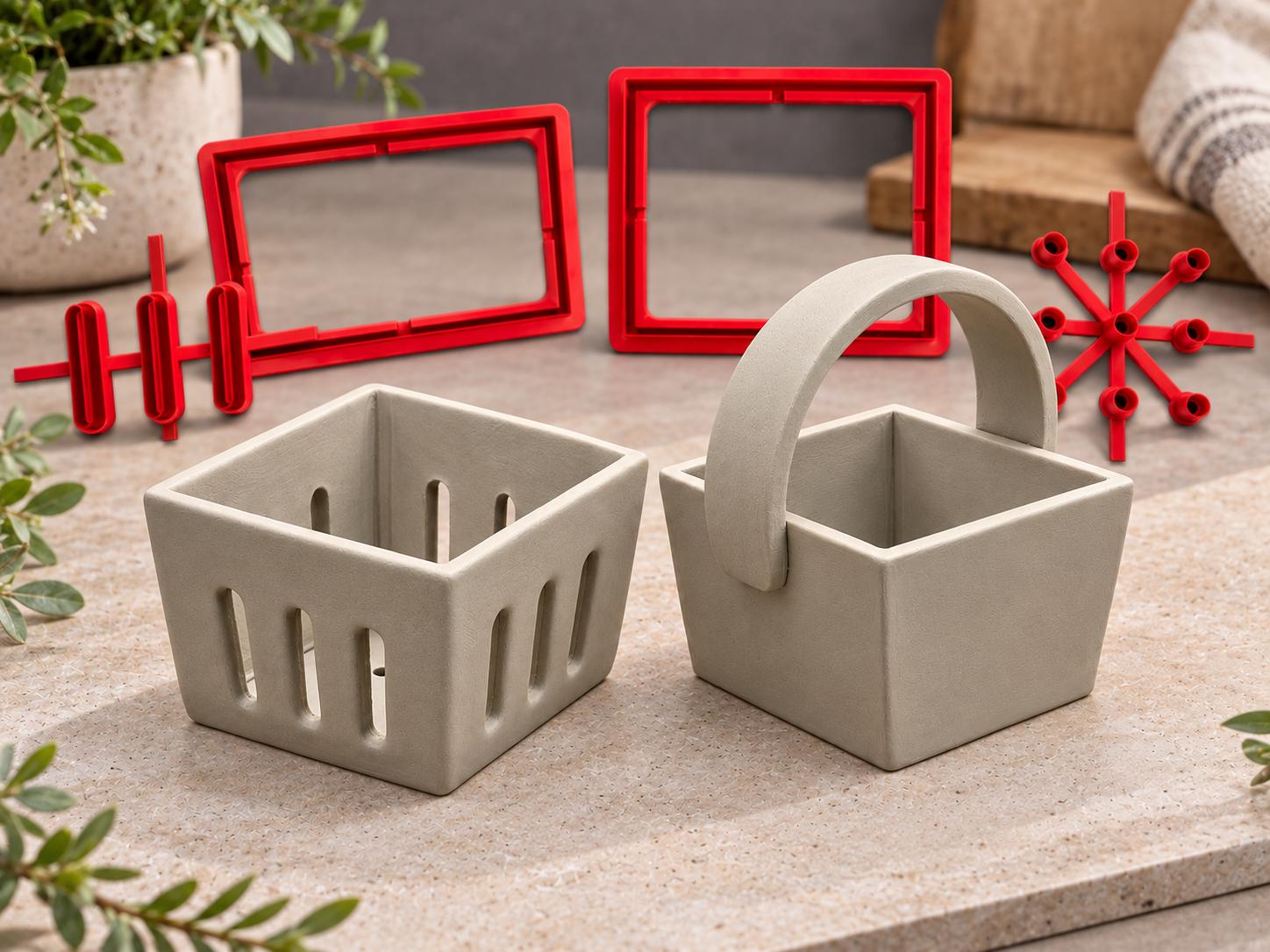 Berry Basket Pottery Project
